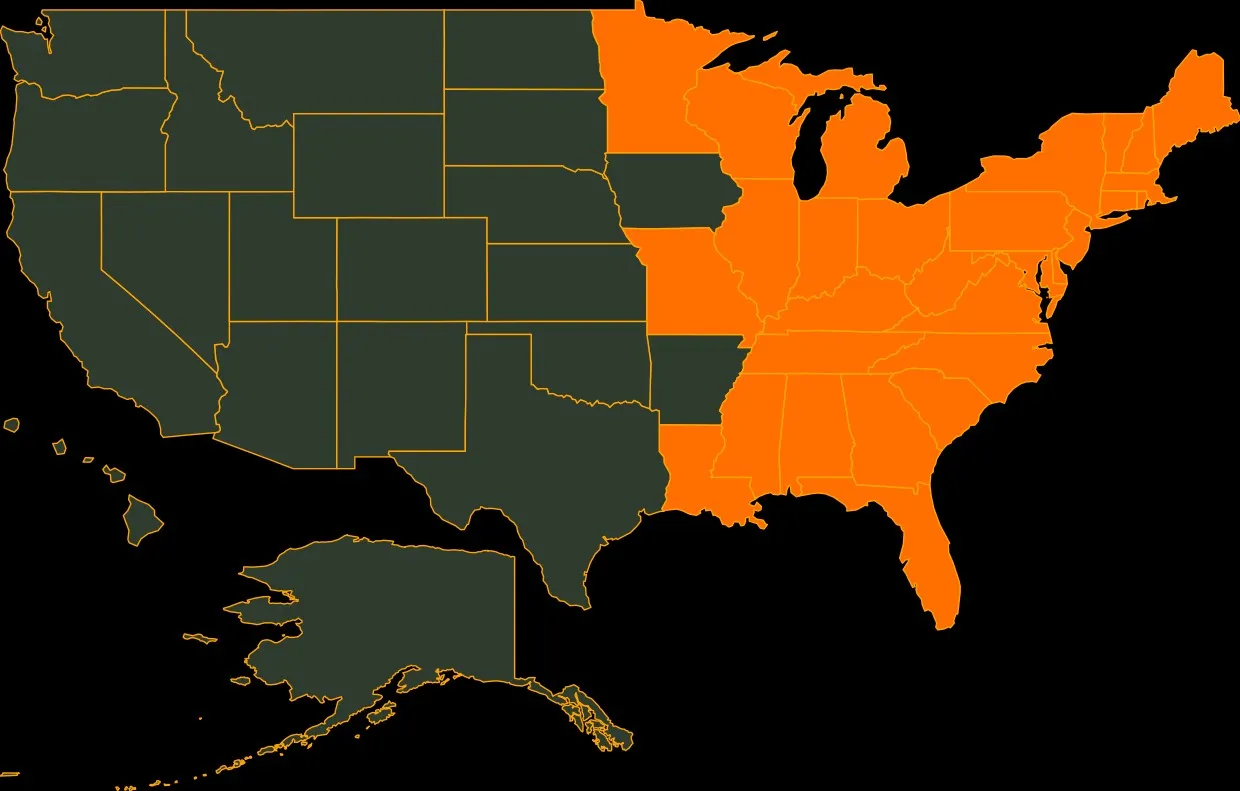 American black duck range map
